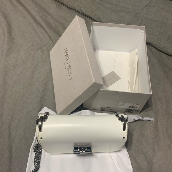 Jimmy Choo Lockett Petite Shoulder Handbag - Picture 3 of 5